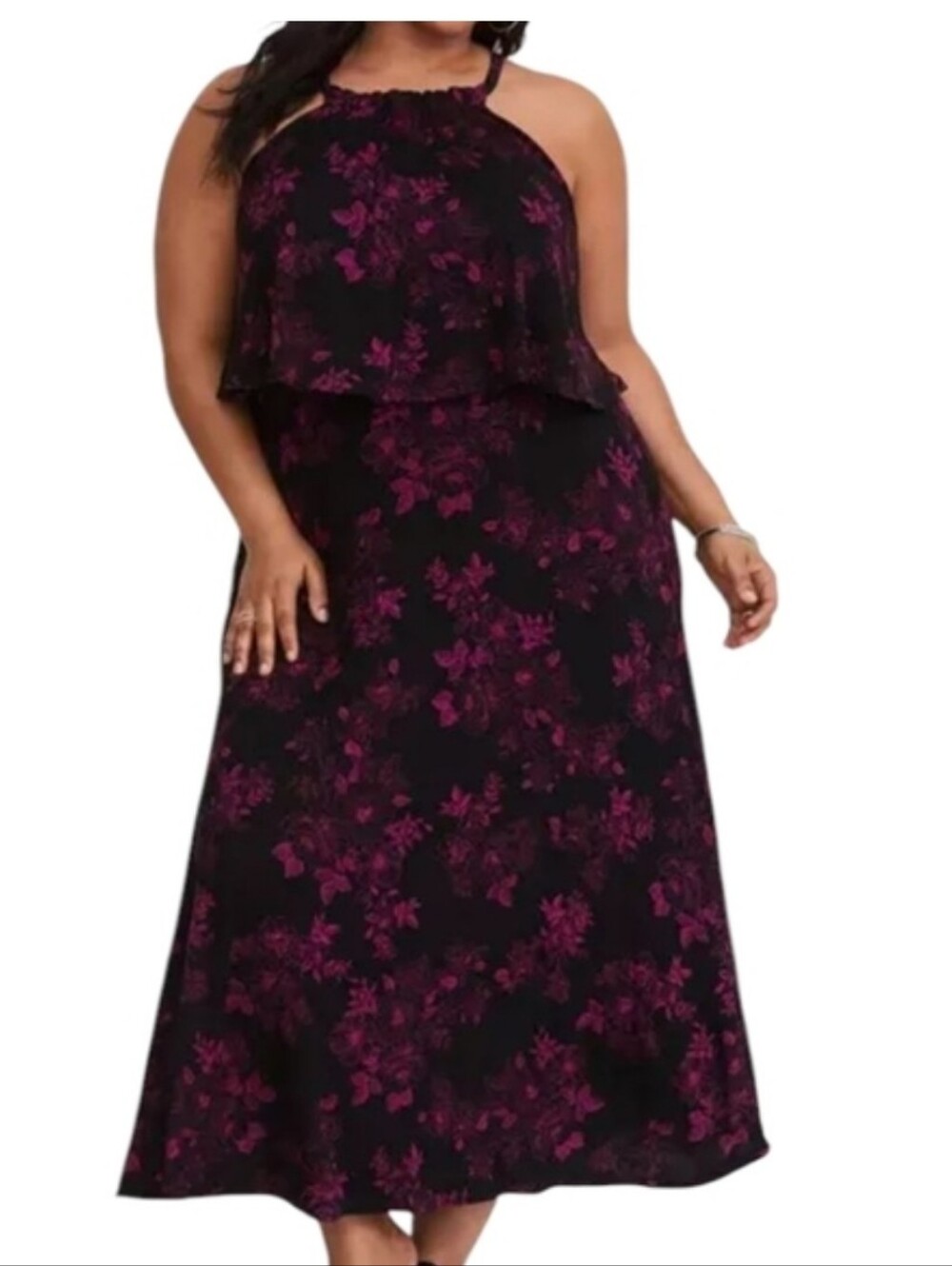 Torrid Sz 2 Maxi Dress Plus 2x Long Length